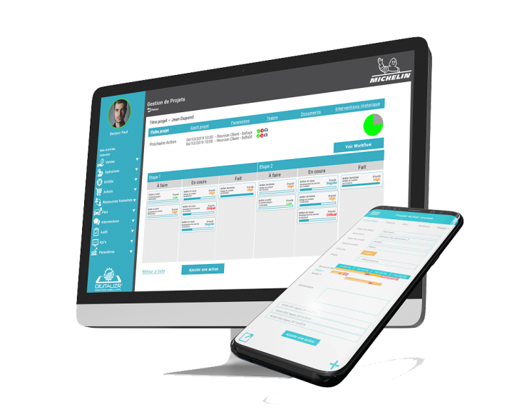 Project management no code platform